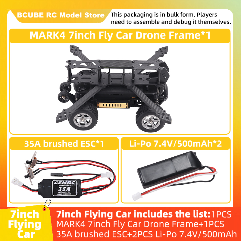Drone Racing Flight Controller - B-CUBE 7-calowy zestaw ramy drona FPV